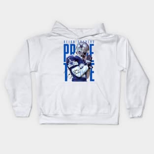 Deion Sanders Aesthetic Tribute 〶 Kids Hoodie